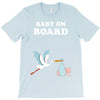 Baby On Board with Stork T-Shirt