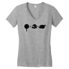 Pubg Women's V-Neck T-Shirt