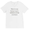 too lazy to get a halloween costume V-Neck Tee