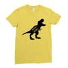 Daddysaurus Ladies Fitted T-Shirt