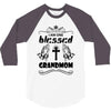 I Am One Blessed Grandmom 3/4 Sleeve Shirt