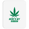 Support Liver Cancer Awareness With A Emerald Cannabis Leaf Mousepad