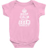 Keep Calm And Let Adam Handle It Baby Onesie