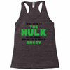 I'm Not Saying I'm The Hulk Racerback Tank
