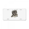 the weight of the world License Plate