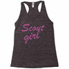 scout girl Racerback Tank