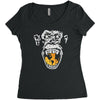 angry monkey jaune sure Women's Triblend Scoop T-shirt