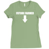 farmer future Ladies Fitted T-Shirt