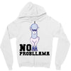 no probllama Zipper Hoodie