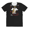 my boxer is my valentine1 All Over Women's T-shirt