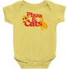 pizza and cats Baby Bodysuit
