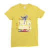 Life After Death Touch My Granddaughter And Find Out Ladies Fitted T-Shirt