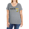 Mom to Bee Baby Boy Ladies Curvy T-Shirt