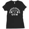 powerhouse gym Ladies Fitted T-Shirt