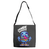 zombie burgers rouge Adjustable Strap Totes