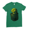 pocket raptor Ladies Fitted T-Shirt