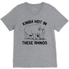 kinda hot in these rhinos V-Neck Tee