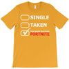 too busy playing fortnite White Logo T-Shirt