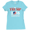 trump 2016 presidential Ladies Fitted T-Shirt