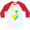 moon cat 3/4 Sleeve Shirt
