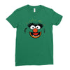 animal face Ladies Fitted T-Shirt
