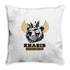 khabib nurmagomedov bear Throw Pillow