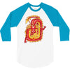 red dragon 3/4 Sleeve Shirt