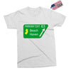 gps logo free exit 63 beach haven Exclusive T-shirt