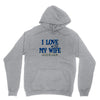 my wife lets me fishing Unisex Hoodie