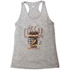 with enough coffee, everything is possible Racerback Tank