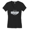 nbc psych fist bump Women's V-Neck T-Shirt
