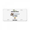 fill gips License Plate