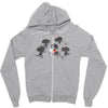 surprise Zipper Hoodie