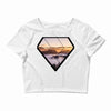 Nature Diamond Crop Top