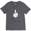mickey fuck swag V-Neck Tee