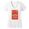 light on Women's V-Neck T-Shirt