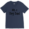 number one dog dad V-Neck Tee