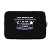 I Love Someone with Hodgkin's Cancer to The Moon and Back to Infinity Laptop sleeve