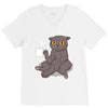 catffeinated V-Neck Tee
