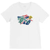 nasty woman vs trump V-Neck Tee