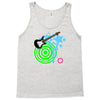 guitar retro music Tank Top