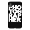gift for photographer iPhoneX Case
