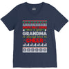 Santa Only Comes Once A Year Grandma Is Always Here To Cheer V-Neck Tee