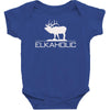 christmas gift elkaholic Baby Bodysuit