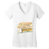 chasing windmills Women's V-Neck T-Shirt