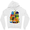 dq value menu Zipper Hoodie