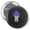 red string of fate Pin-back button