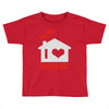 new i love house Toddler T-shirt