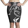 undefeated stencil football Pencil Skirts