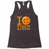 i love dbz Racerback Tank